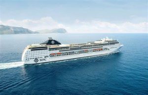 MSC Lírica Saindo do Rio de Janeiro na Temporada 2025/2026